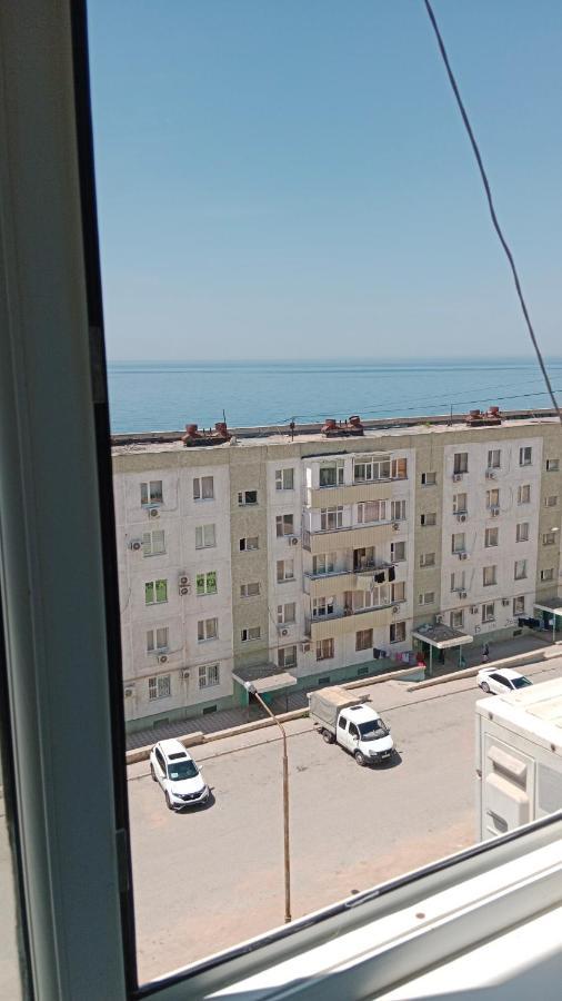 Трехкомнатные Апартаменты В 15 Микрорайоне С Видом На Каспийское Море И Возле Моря Aktau  Exteriör bild